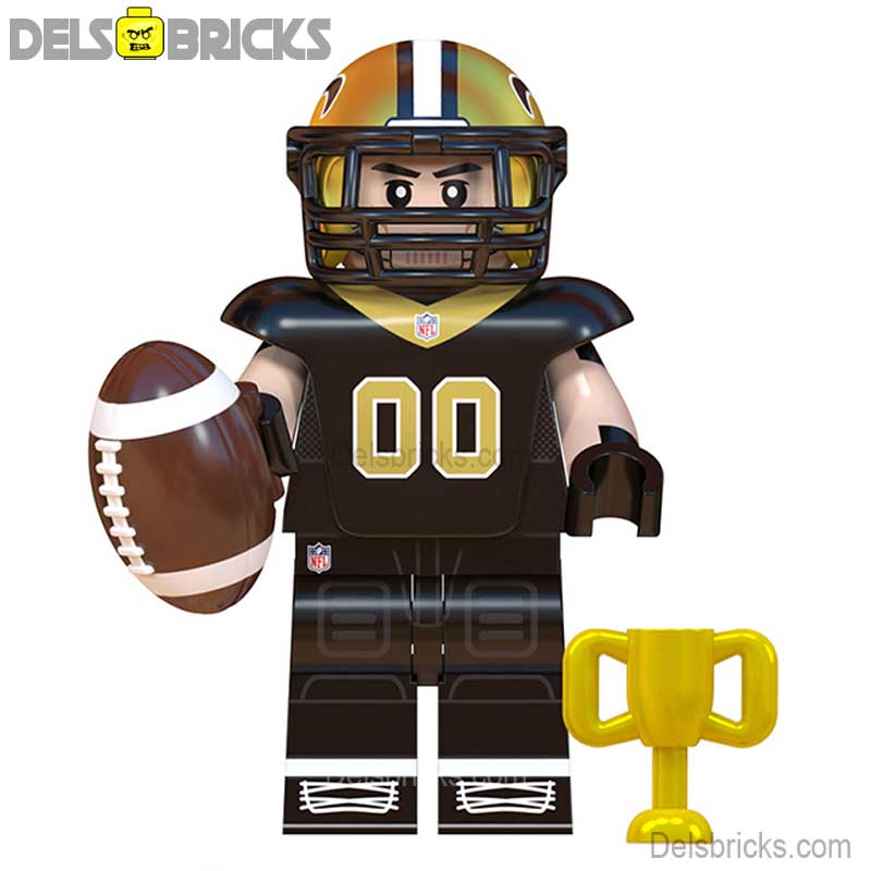 New Orleans Saints NFL Football Teams Lego Minifigures Custom Toys (ONLINE ORDER ONLY)