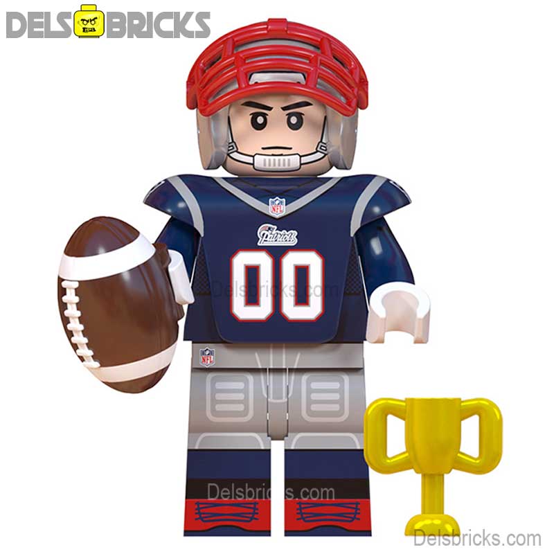 New England Patriots NFL Football Teams Lego Minifigures Custom Toys (ONLINE ORDER ONLY)