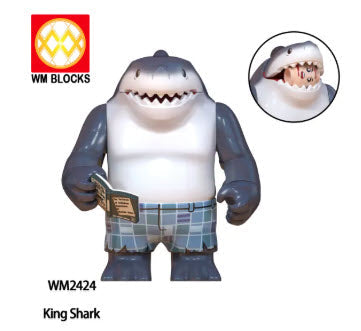 King Shark from Suicide Squad Custom Minifig (Online Only)