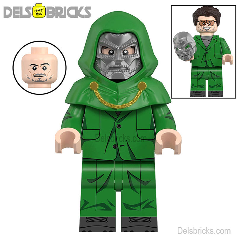 Dr Doom SDCC Robert Downey Jr Lego Minifigures Custom Toys (ONLINE ORDER ONLY)