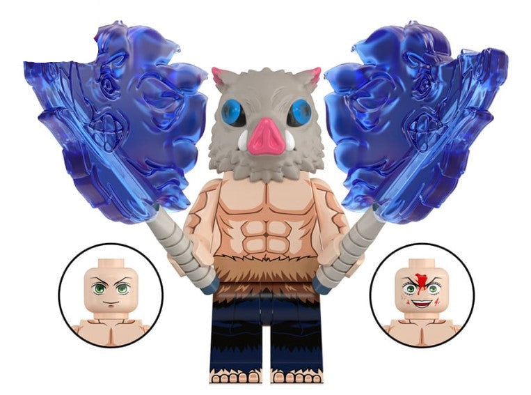 Boar Mask Swordsman Custom Minifig (ONLINE ORDER ONLY)