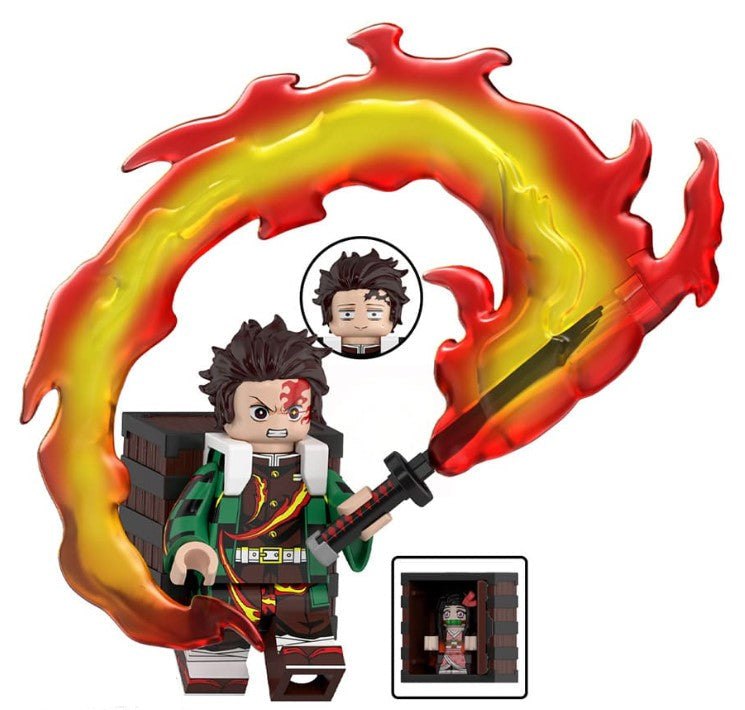 Water Pillar Swordsman Custom Minifig (ONLINE ORDER ONLY)