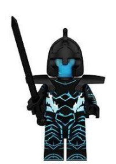 Warrior Custom Minifig (ONLINE ORDER ONLY)