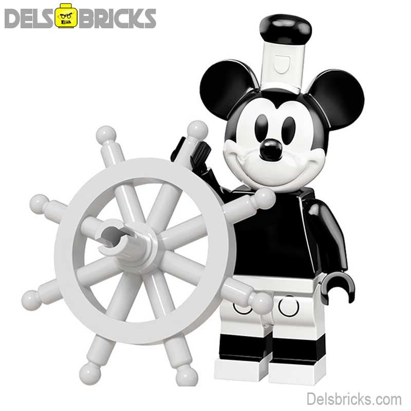 Mickey Mouse Disney Minifigures (Black & White) (ONLINE ORDER ONLY)