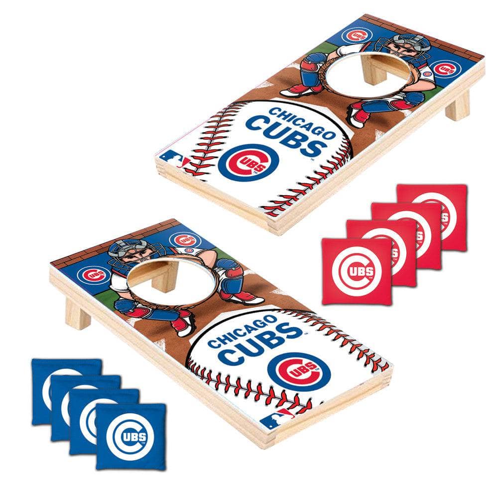 Chicago Cubs - MLB Tabletop Cornhole (ONLINE ORDER ONLY)