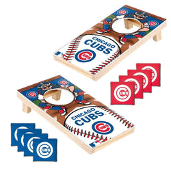 Chicago Cubs - MLB Tabletop Cornhole (ONLINE ORDER ONLY)