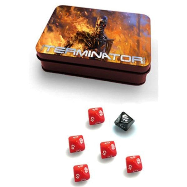 The Terminator RPG: Limited Edition Dice Tin Set (ONLINE ORDER ONLY)