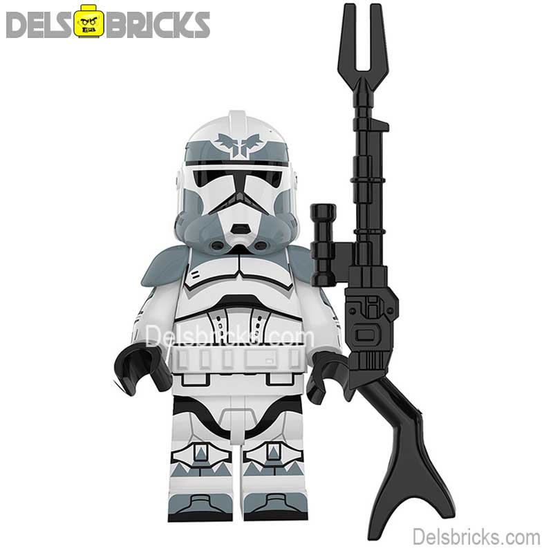Wolf pack Clone trooper & Blaster Lego Star Wars Minifigures Custom Toys (ONLINE ORDER ONLY)