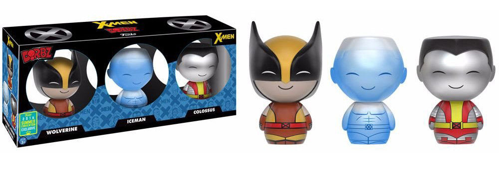 Dorbz Wolverine/Iceman/Colossus 3-Pack - 2016 Summer Convention Exclusive (Online Order Only)