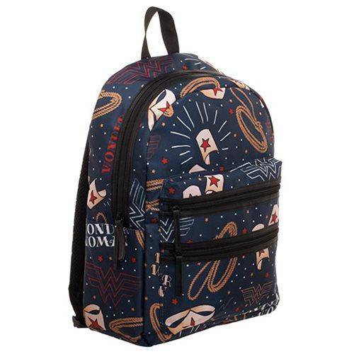 Wonder Woman Double Zip Backpack (ONLINE ORDER ONLY)