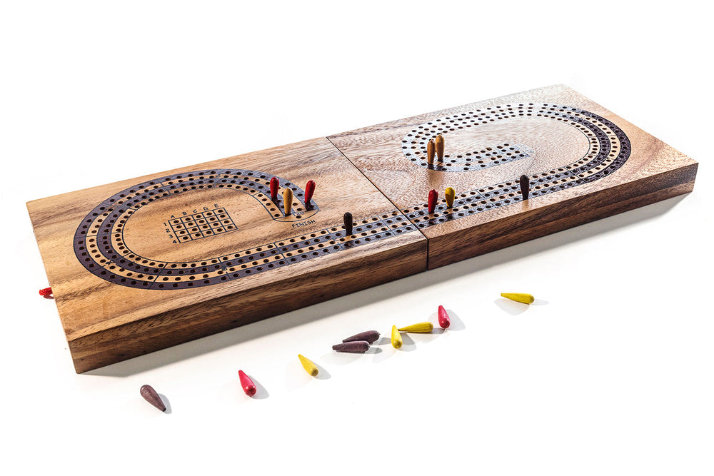 4 Track Cribbage Board (Online Order Only)