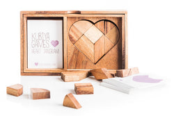 Heart Tangram - two sets with 57 challenge cards (Online Order Only)