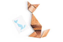 Cat Tangram - two sets with 65 challenge cards (Online Order Only)