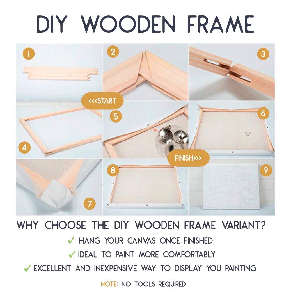Wooden Frame DIY (Online Order Only)