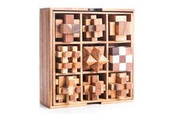 9 Mechanical Puzzle Gift Box - Puzzles For Adults (Online Order Only)