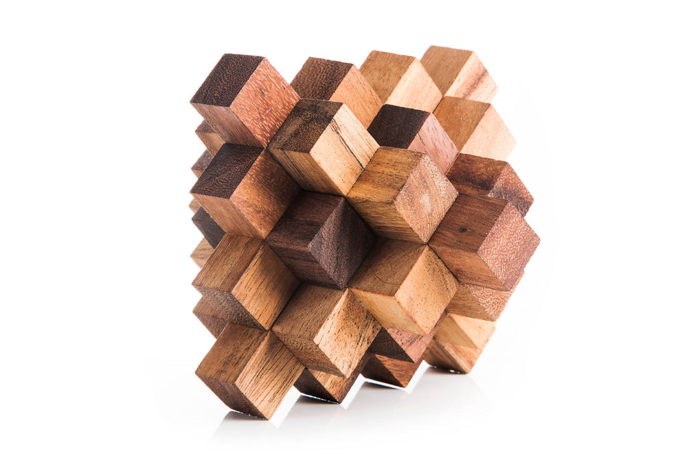 Twist Crystal Puzzle - Twist Wood Puzzle (Online Order Only)