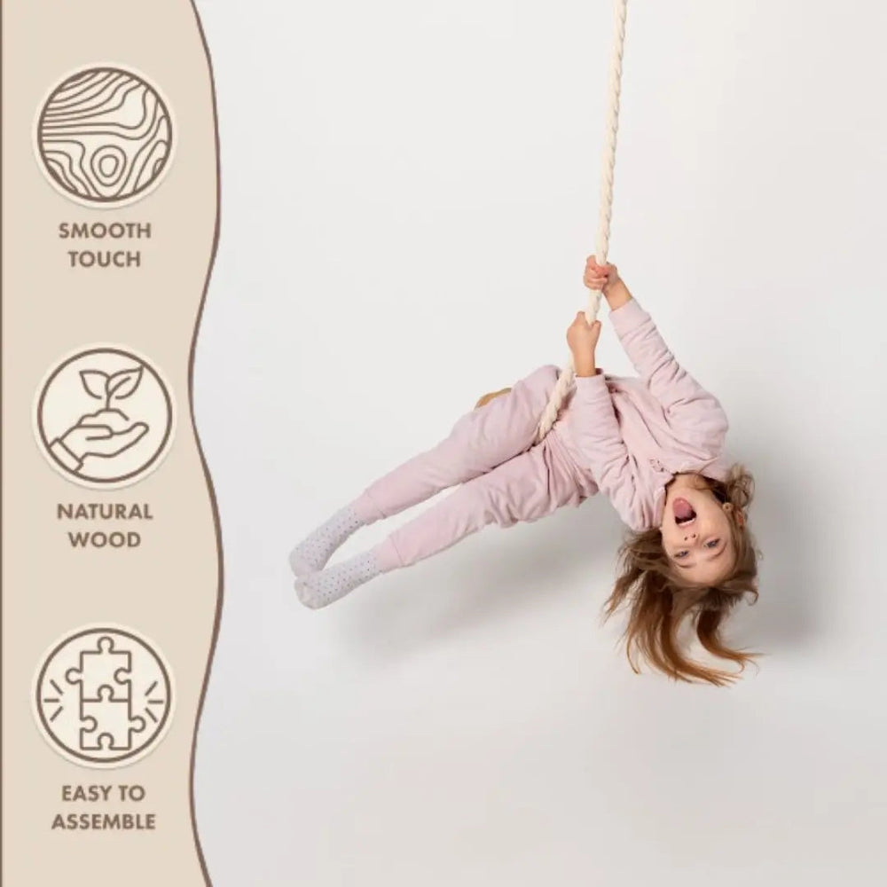 Wooden rope swing for kids (ONLINE ORDER ONLY)