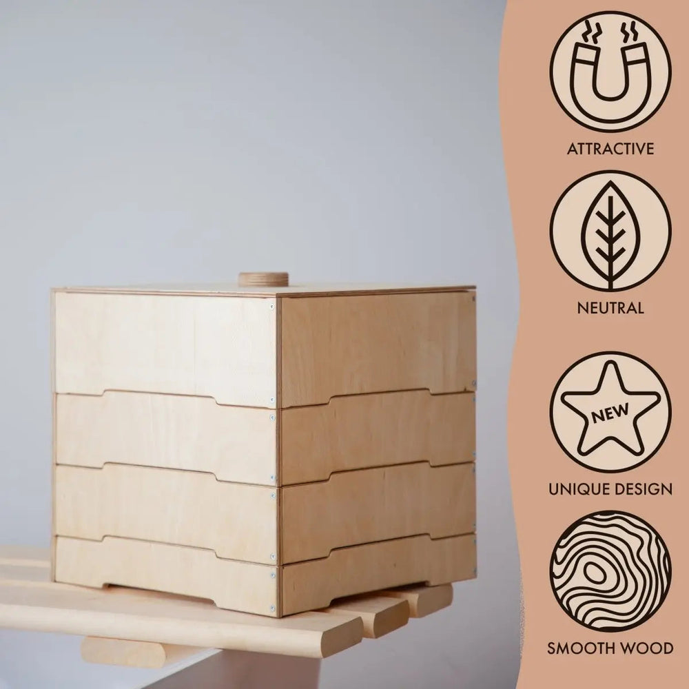 Wooden storage/sorter for constructor (ONLINE ORDER ONLY)