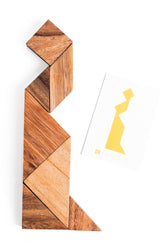 Tangram Puzzle - two sets with 65 challenge cards (Online Order Only)