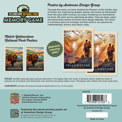 Yellowstone National Park Memory Game (ONLINE ORDER ONLY)
