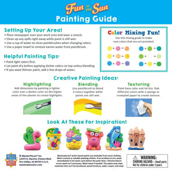 Fun in the Sun - Plaster Figurine Paint Set (ONLINE ORDER ONLY)