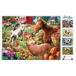 Green Acres - Pumpkin Patch Pals 300 Piece EZ Grip Jigsaw Puzzle (ONLINE ORDER ONLY)