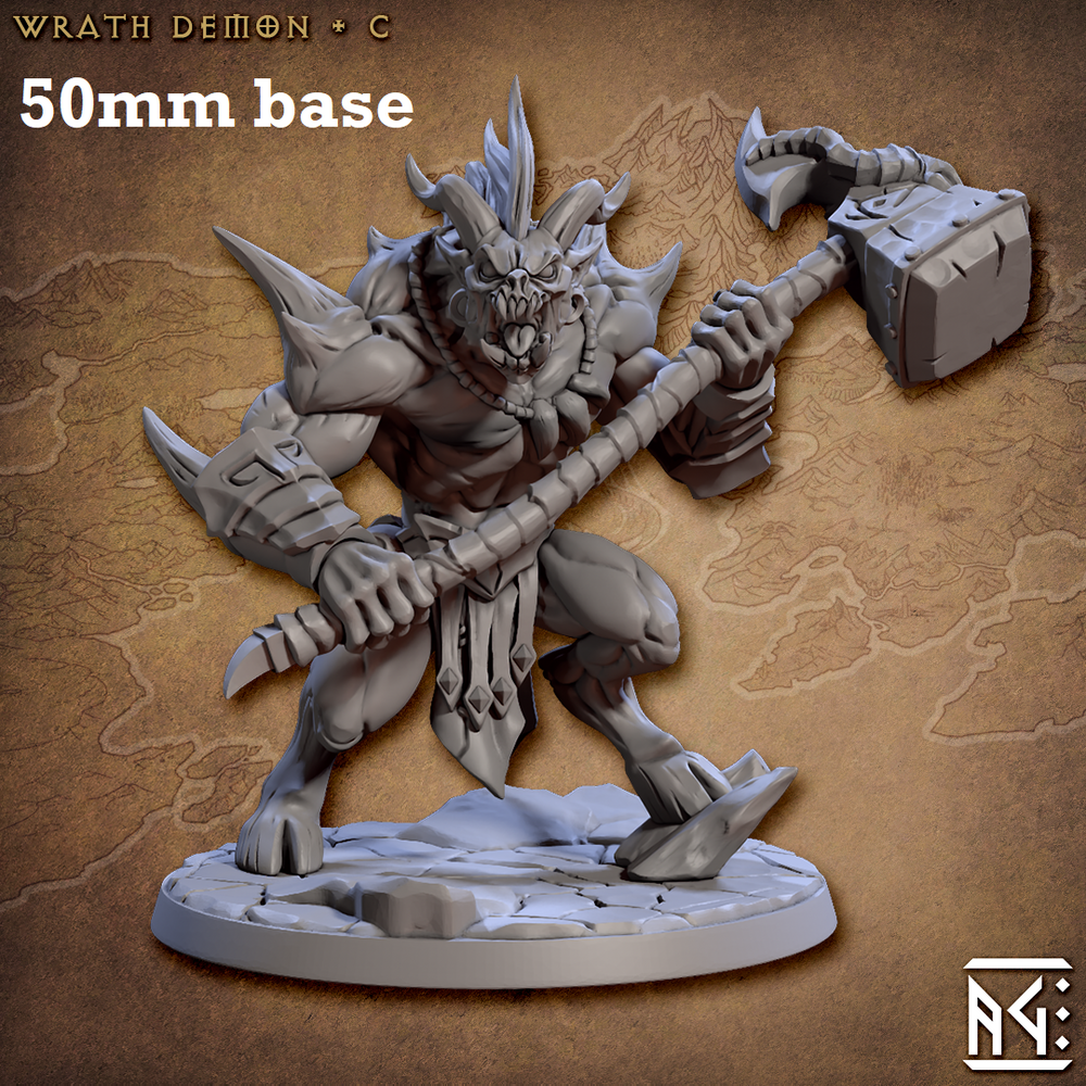 Wrath Demon: Sculpt C (Online Only)