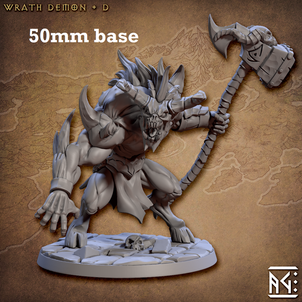 Wrath Demon: Sculpt D (Online Only)