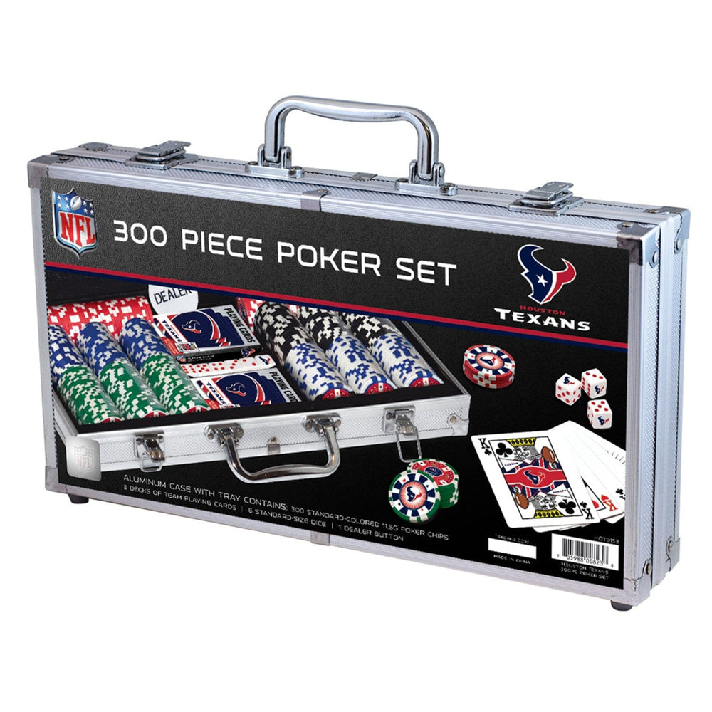 Houston Texans 300 Piece Poker Set (ONLINE ORDER ONLY)