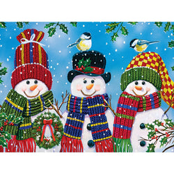Happy Holidays - Snowy Afternoon Friends 300 Piece EZ Grip Jigsaw Puzzle (ONLINE ORDER ONLY)