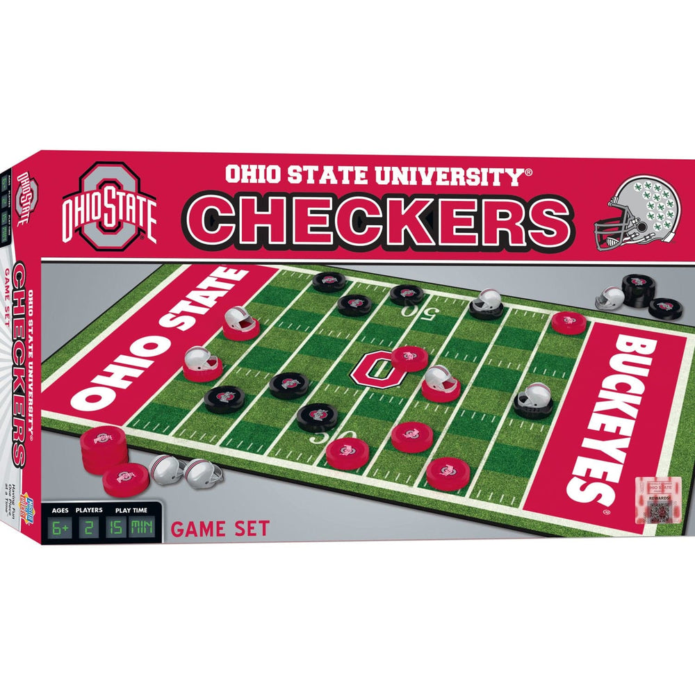 Ohio State Buckeyes Checkers Board Game (ONLINE ORDER ONLY)