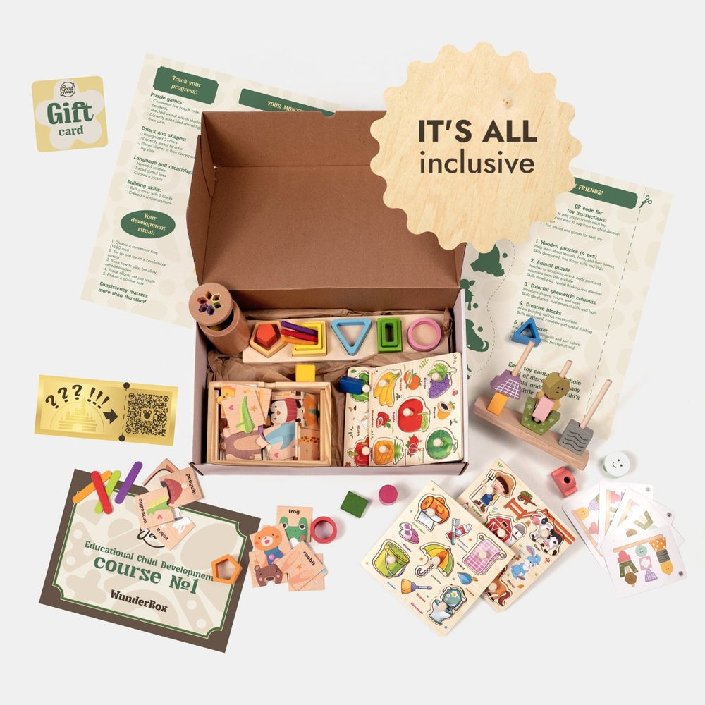 WunderBox 1-3 years old - developmental boxing for toddlers (ONLINE ORDER ONLY)