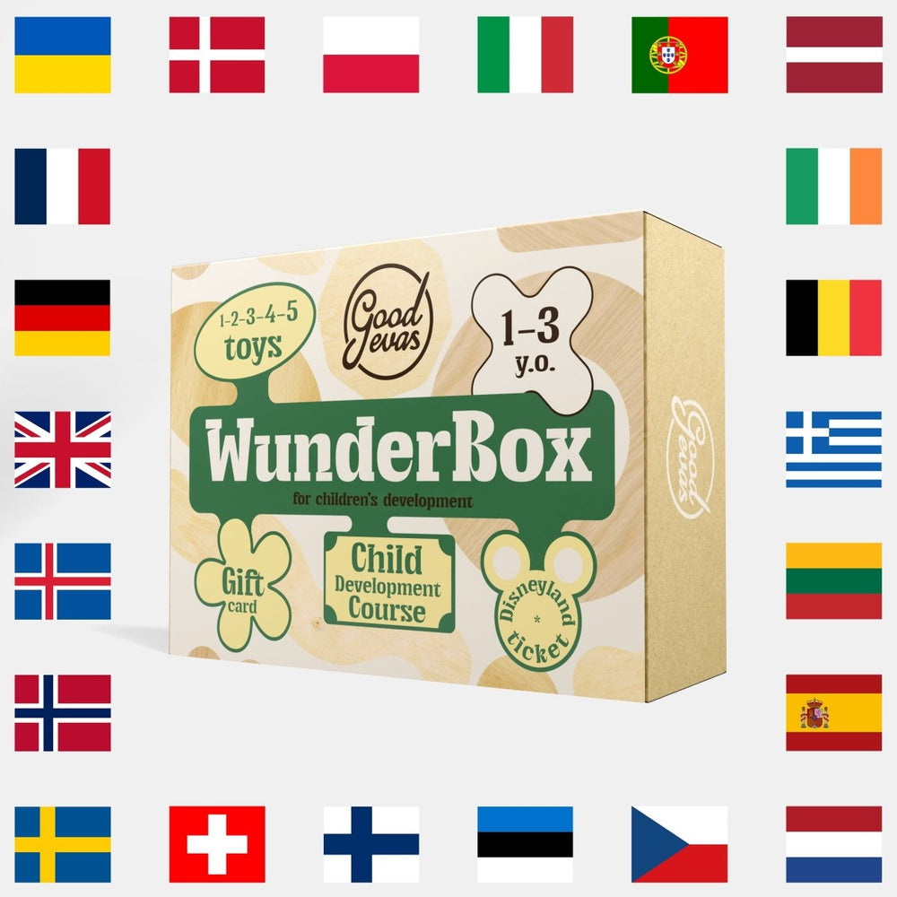 WunderBox 1-3 years old - developmental boxing for toddlers (ONLINE ORDER ONLY)