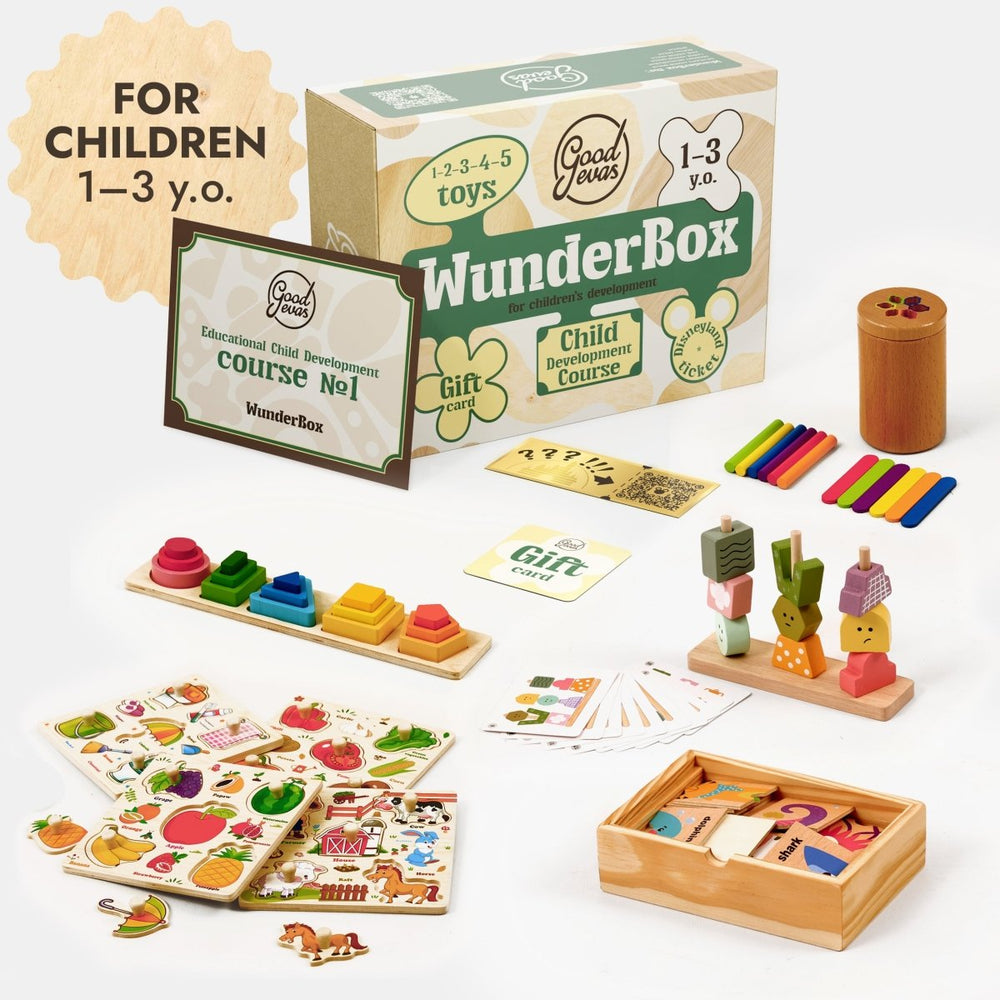 WunderBox 1-3 years old - developmental boxing for toddlers (ONLINE ORDER ONLY)