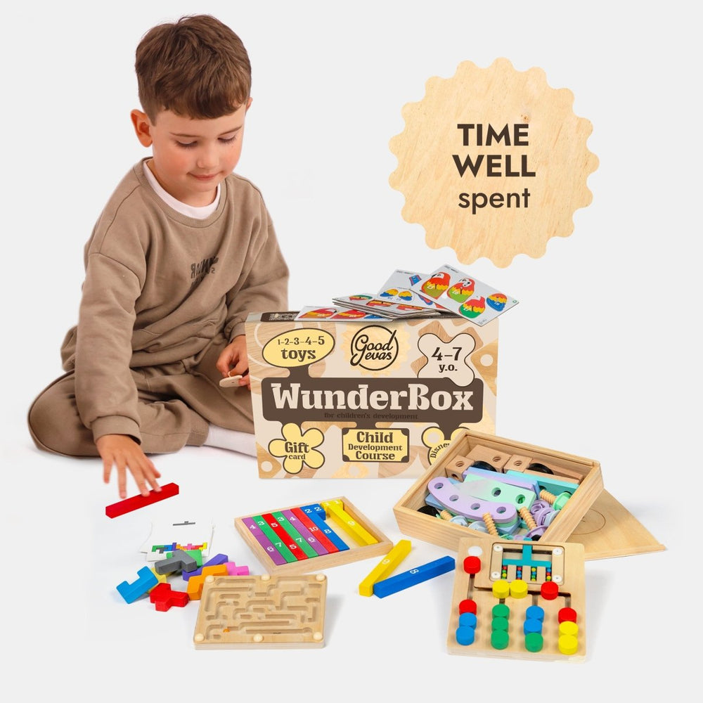 WunderBox 4-7 years old – developmental box for kids (ONLINE ORDER ONLY)
