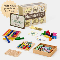 WunderBox 4-7 years old – developmental box for kids (ONLINE ORDER ONLY)