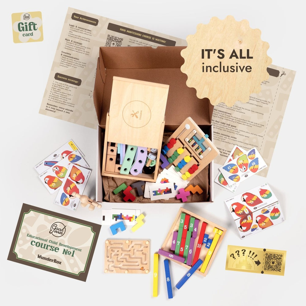 WunderBox 4-7 years old – developmental box for kids (ONLINE ORDER ONLY)
