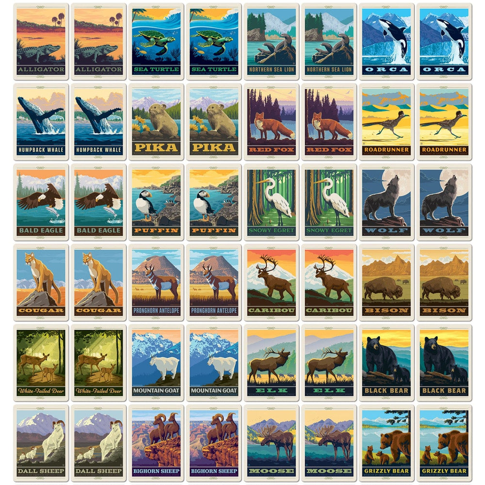 National Parks Wildlife Memory Game (ONLINE ORDER ONLY)