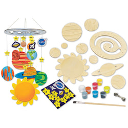 NASA - Solar System Mobile Wood Craft & Paint Kit (ONLINE ORDER ONLY)