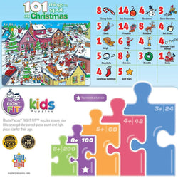 101 Things to Spot at Christmas - 101 Piece Jigsaw Puzzle (ONLINE ORDER ONLY)