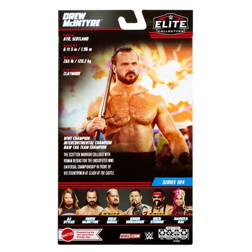 WWE Elite Collection Series 104 Action Figure - Select Figure(s) (Online Order Only)