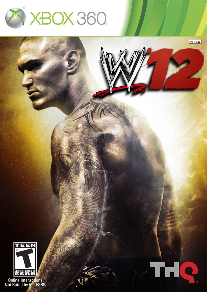 WWE '12 (Xbox 360) (ONLINE ORDER ONLY)