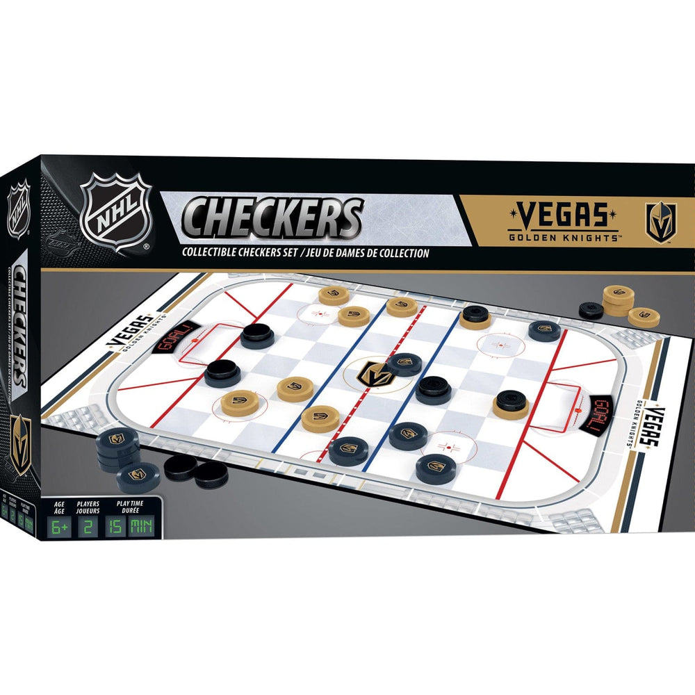 Las Vegas Golden Knights Checkers Board Game (ONLINE ORDER ONLY)
