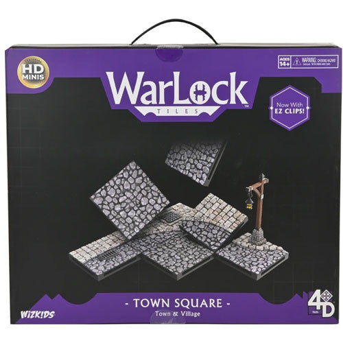 WarLock Tiles: Town & Village - Town Square (ONLINE ORDER ONLY)