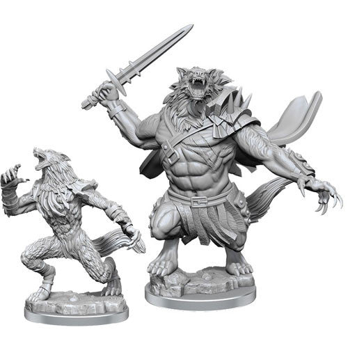 Magic: the Gathering - Unpainted Miniatures - Arlinn Kord & Tovolar (ONLINE ORDER ONLY)