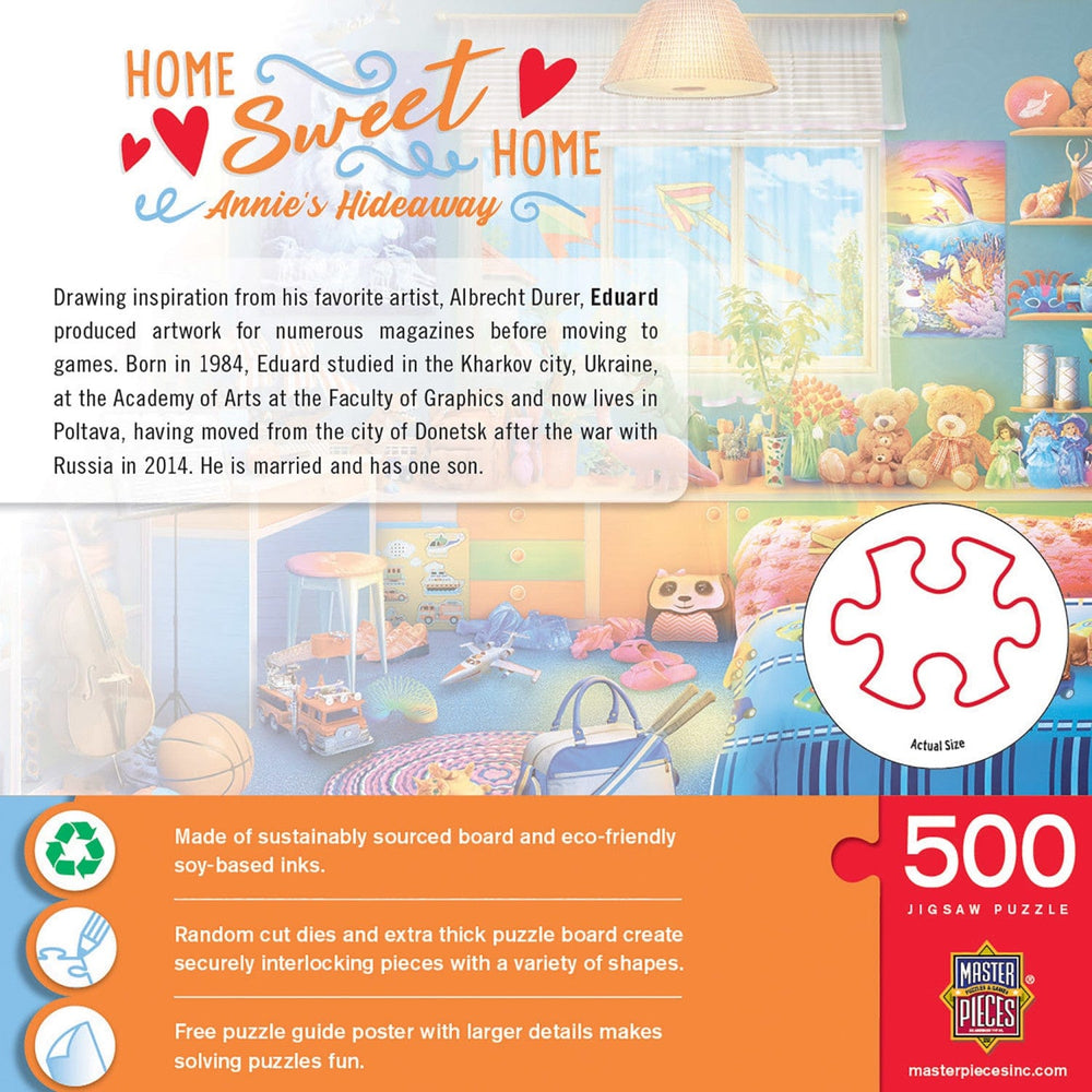 Home Sweet Home - Annie's Hideaway 500 Piece Jigsaw Puzzle (ONLINE ORDER ONLY)