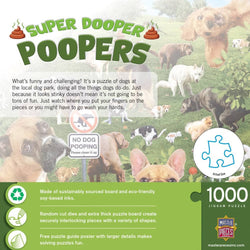 Super Dooper Poopers 1000 Piece Jigsaw Puzzle