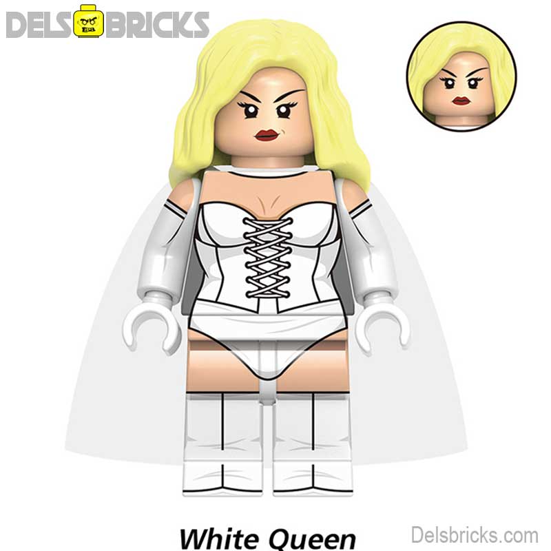 White Queen From X-Men '97 Lego Minifigures custom toys NEW (ONLINE ORDER ONLY)