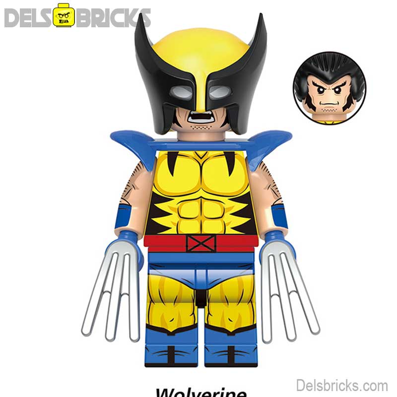 Wolverine From  X-Men 97 Lego Minifigures custom toys (ONLINE ORDER ONLY)