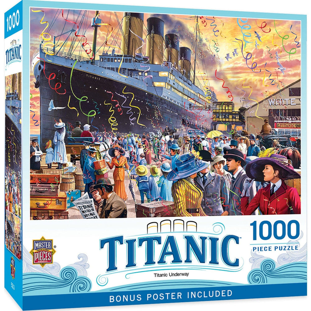 Titanic - Underway 1000 Piece Jigsaw Puzzle (ONLINE ORDER ONLY)